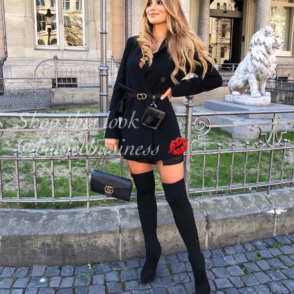 ZARA BNWT Leather Belt Bag with Pendant Coin Purses - Picture 6 of 7